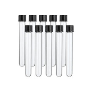 Frasco de Vidrio Borosilicato para Cosméticos de 1.5ml, 1.8ml y 3ml, Económico, con Tapón de Goma y Cartón con Impresión Serigráfica - Product Image 1