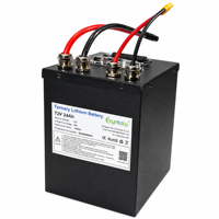 Batterie au lithium personnalisée 72V 24Ah 1728Wh NMC haute puissance pour moto électrique, kart de course, tout-terrain, véhicule ATV