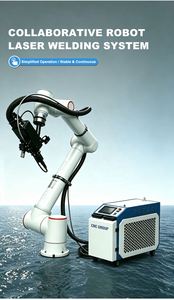 Bras de robot de soudage industriel éducatif à 6 axes, robot soudeur multi-processus compatible avec MIG MAG TIG - Product Image 4
