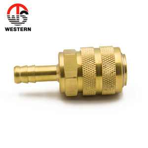 Pneumatic Female Male Brass Air Quick <strong>Coupler</strong> Coupling Manual Air Hose Fitting Brass Quick <strong>Coupler</strong> - Product Image 4
