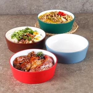 Tazones de melamina para arroz coreano con carne a la brasa, arroz con cerdo estofado, arroz con chuleta de pollo, arroz con pollo crujiente, arroz con patas de cerdo. - Product Image 1