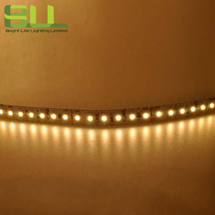 Hoge Kwaliteit 2700K Warm Wit Kleur 120led Smd 3528 24V Flexibele Ledstrip Voor Slimme Led Strip Decoratie