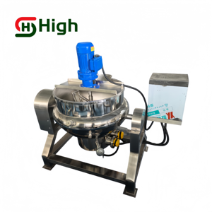 Prix usine Chaudière à double enveloppe chauffée à <span class=keywords><strong>la</strong></span> vapeur, idéale <span class=keywords><strong>pour</strong></span> <span class=keywords><strong>la</strong></span> fabrication de sirop de sucre et de confiture - Product Image 4