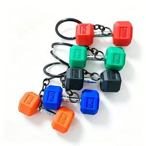Porte-clés Haltère 3D en PVC Mini 10KG, Breloque <span class=keywords><strong>de</strong></span> Sac <span class=keywords><strong>de</strong></span> Sport, <span class=keywords><strong>Cadeau</strong></span> pour <span class=keywords><strong>Fan</strong></span> <span class=keywords><strong>de</strong></span> <span class=keywords><strong>Musculation</strong></span> - Product Image 6