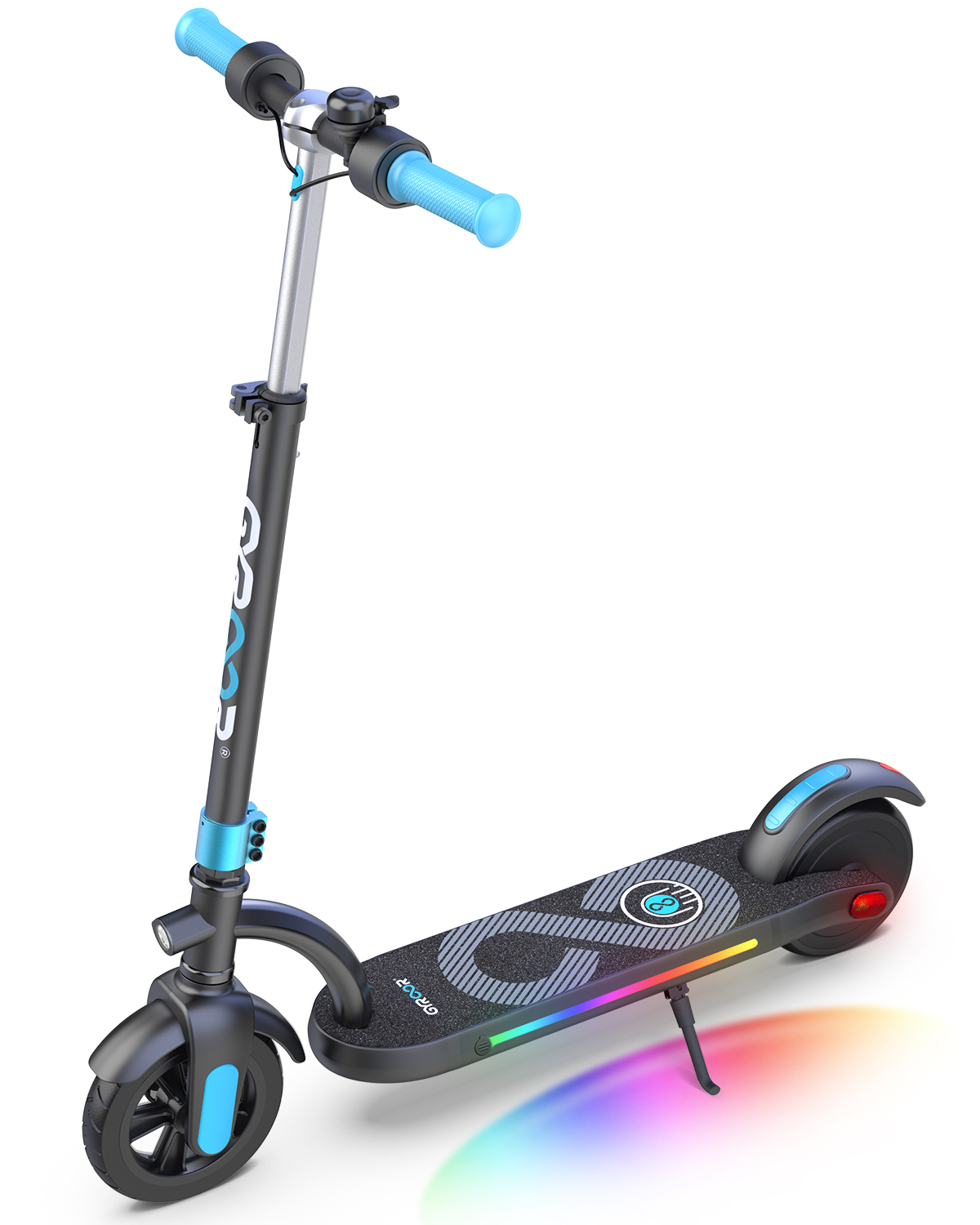 USA EU lager tragbar kinder kick e scooter kinder kind elektroroller für kinder mit led-bildschirm