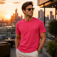 T-shirts personnalisés pour hommes JENI, 150 g/m², séchage rapide, respirants, col rond, pour commandes en gros OEM, étiquette privée, livraison rapide