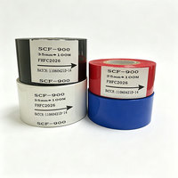 Ruban de marquage à chaud couleur compatible SCF-900 pour codeur manuel et semi-automatique