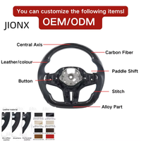 Volant sur Mesure en Fibre de Carbone Avancée et Daim pour Mercedes-Benz W205 W178 C190 GT63 C63 AMG W247 W222 W204 W211