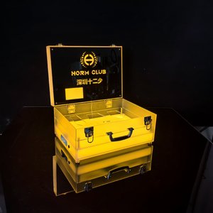 Caja de copa de vino luminosa LED bar KTV caja de licor extranjera de champán comercial Director de tarjeta negra caja de vino de juego <span class=keywords><strong>Shenlong</strong></span> exclusiva - Product Image 4
