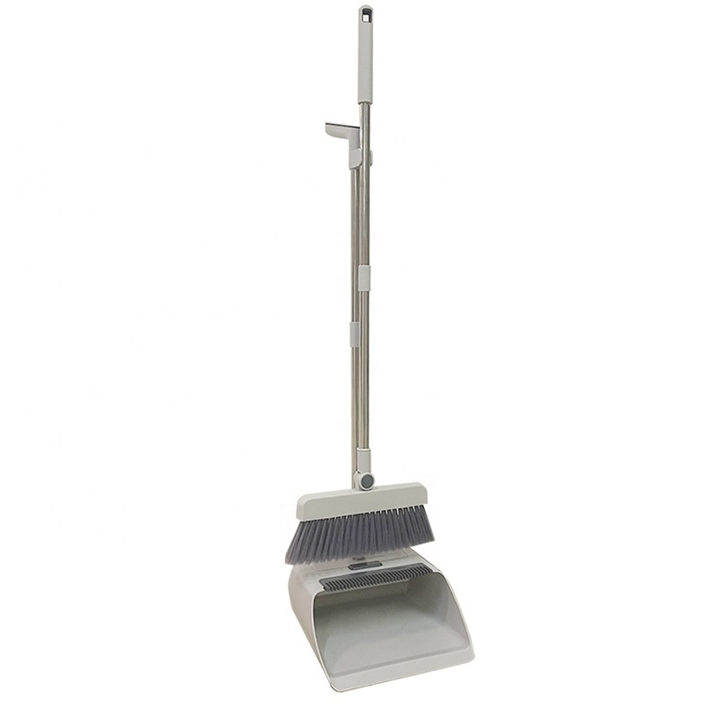 Foldable Broom Dustpan Set with Non