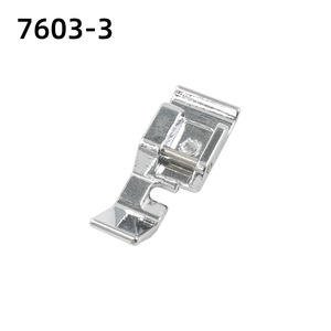 ตีนผีจักรเย็บผ้าแบบซิปเดี่ยว รุ่น 7603-3 อุปกรณ์เสริมจักรเย็บผ้าโลหะสำหรับงานตัดเย็บเสื้อผ้า - Product Image 1