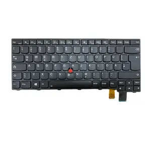 Teclado HK-HHT T460s para Lenovo Thinkpad T460S T460T T460P T470T T470P com ponta/backlight GR teclado alemão