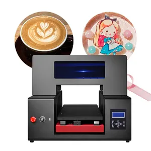 Refine color Kleiner essbarer Lebensmittel drucker Kuchen Telefon Druckmaschine A3 Candy Macaron Drucker mit essbaren Tinten Lebensmittel drucker