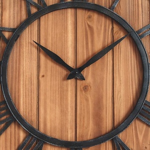 Wooden <strong>Wall</strong> <strong>Clock</strong> Indoor <strong>Silent</strong> Battery Wood Big Size 18 23inch Operated Wrought Noiseless Gear Quartz <strong>Wall</strong> <strong>Clock</strong> for Decoration - Product Image 4