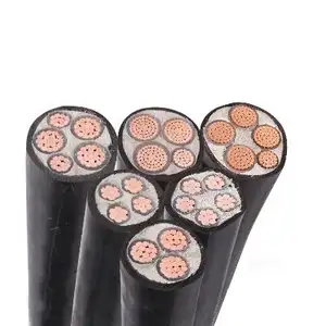 Copper Conductor Material and XLPE Industrial Application 100V 300/500vV and 600/1000V Armoured Cable 4 cores 35 sq.mm