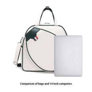 Bolsa Deportiva Portátil al por Mayor para Raquetas de Tenis de Mesa y Bádminton con Compartimento para Zapatos para Equipo Deportivo - Product Image 3