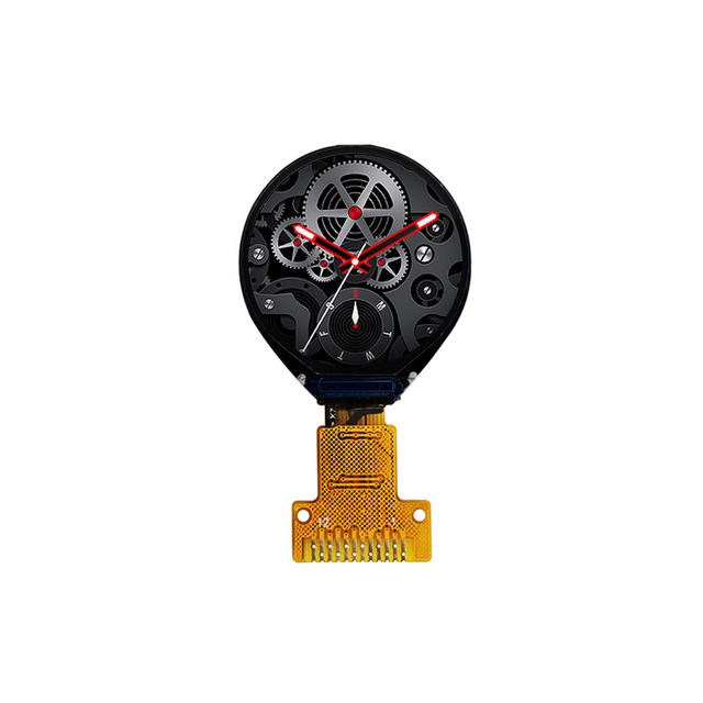 Smallest Round LCD Screen 0.71 inch 160*160 Circular TFT LCD Module Mini Size 0.7inch GC9D01 SPI 4 Wire Round LCD Display Panel