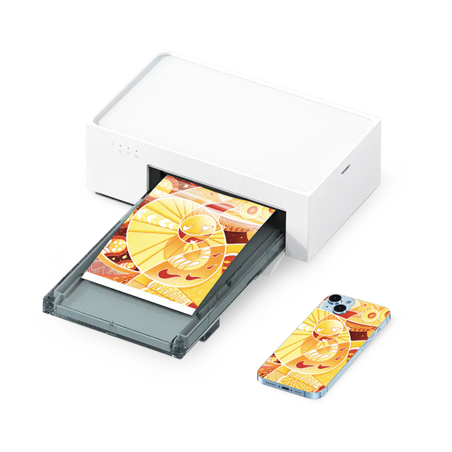 Factory Wholesale Mini Mobile Phone Back Skin Film Printer 300 Dpi Sublimation Thermal Photo Printer