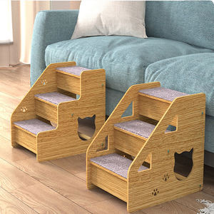 Rampa <span class=keywords><strong>para</strong></span> que el perro duerma arriba Escaleras de madera <span class=keywords><strong>para</strong></span> mascotas Rampa Las escaleras <span class=keywords><strong>para</strong></span> <span class=keywords><strong>perros</strong></span> se pueden usar <span class=keywords><strong>para</strong></span> cama alta Suministros <span class=keywords><strong>para</strong></span> mascotas - Product Image 1