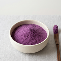 Poudre d'igname violette premium - Poudre d'ube 100% pure et naturelle pour la pâtisserie et les smoothies