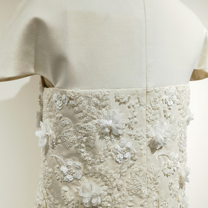 Evening Party Dress New Design White Floral Embroidered <strong>Lace</strong> Luxury Formal Evening Dresses for Women - Product Image 5