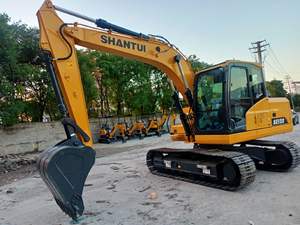 Shantui SE130 nuovo escavatore idraulico cingolato qualità ingegneria attrezzature per la costruzione di 1 anno 3-5 Ton secchio per azienda agricola bassa - Product Image 5