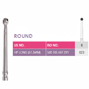 Vibración mínima Eficacia de corte máxima Toller Cirugía oral Carburo redondo HP paquete de 5-8 fresas redondas - Product Image 1