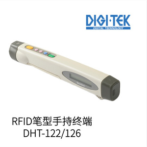 Terminal portátil tipo bolígrafo Digitek DHT-122 126 RFID fabricado en Japón con pantalla y botones de color para lectura y escritura de datos - Product Image 2
