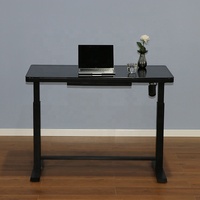 Table de bureau électrique avec levage automatique, bureau, à domicile, réglable en hauteur, pour ordinateur