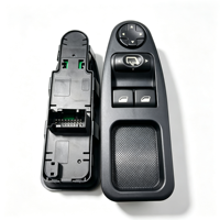 NOUVEAU Commutateur principal de lève-vitre électrique côté conducteur OE6554ZJ 1499611898 Bouton de commande du lève-vitre pour Peugeot Citroën Jumpy Fiat Scudo