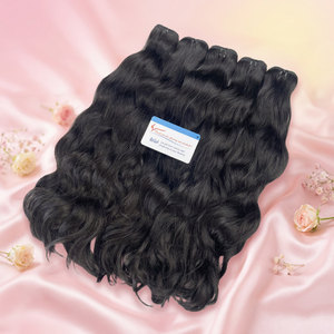พร้อมส่งผมเวียดนามแท้แบบเวฟ  แบบดับเบิ้ลดรอว์น  จัดเรียงเกล็ดผม  นุ่มลื่นดุจแพรไหม - Product Image 3