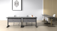 Table de réunion pliable légère et facile à ranger, table de formation moderne, table portable, gain de place, bureau pliable pour la maison ou le bureau