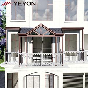 Yeyon 2026 OEM Moderne Serre en verre à <span class=keywords><strong>toit</strong></span> <span class=keywords><strong>plat</strong></span> en aluminium, <span class=keywords><strong>double</strong></span> vitrage trempé, pour cuisine extérieure, parc, résidentiel et extérieur - Product Image 1