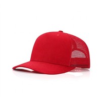 Casquette de baseball respirante pour l'extérieur, style trucker, personnalisable, à cinq panneaux, dos en maille, réglable, snapback, promotionnelle, OEM