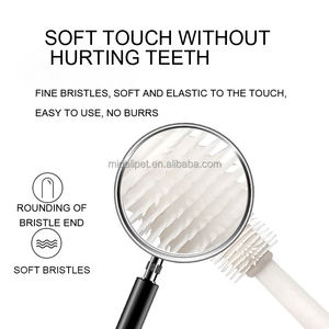 Brosse à dents pour animaux de compagnie, soins buccaux, <span class=keywords><strong>Anti</strong></span>-<span class=keywords><strong>tartre</strong></span> dentaire, nettoyage des dents à 360 degrés - Product Image 5