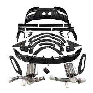 Z-ART Kit de carrosserie en fibre de carbone sèche <span class=keywords><strong>DBX</strong></span> pour Aston Martin <span class=keywords><strong>DBX</strong></span> Kit de carrosserie large pour <span class=keywords><strong>DBX</strong></span> 2020 + - Product Image 1