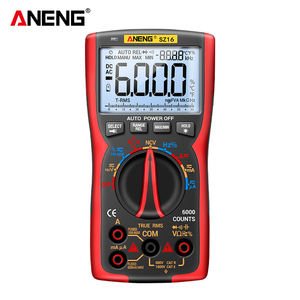 Multímetro profesional True RMS ANENG SZ16, medidor de continuidad inteligente con herramientas de prueba de Sensor inteligente automático - Product Image 1