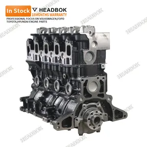 HEADBOK Engine Long Block 5L 2.8D 4 Cylinder For Toyota Car Engine Diesel Engine Cylinder Block Assembly