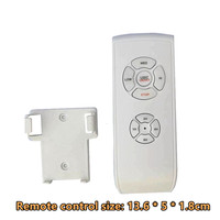 Interrupteur sans fil à télécommande universel SKQ pour ventilateur de plafond invisible avec transformateur intégré