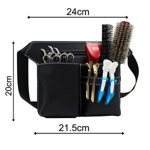 Rts Custom Kapper Schaartas Kapper Pu Lederen Heuptas Professionele Kappersgereedschap Opbergholster - Product Image 2