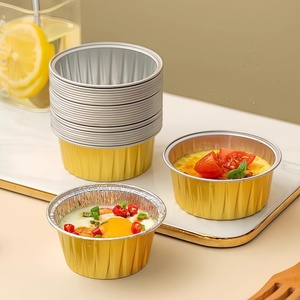 Premium Maßgefertigte Aluminiumfolie-Behälter mit Folienlaminierung für <span class=keywords><strong>Burger</strong></span>-Mahlzeitboxen und Käsekuchen-Aluminiumfolie-Behälter - Product Image 3