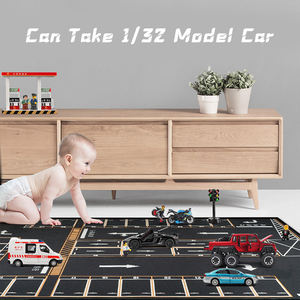 Tapete <span class=keywords><strong>de</strong></span> <span class=keywords><strong>Juego</strong></span> <span class=keywords><strong>de</strong></span> Tráfico Vial Personalizado <span class=keywords><strong>de</strong></span> Fábrica 88RC 812, Tapete <span class=keywords><strong>de</strong></span> <span class=keywords><strong>Juego</strong></span> <span class=keywords><strong>de</strong></span> Estacionamiento <span class=keywords><strong>de</strong></span> Automóviles <span class=keywords><strong>de</strong></span> Tráfico Urbano a Escala 1/32, Tapete <span class=keywords><strong>de</strong></span> Gateo Suave Antideslizante para Bebés - Product Image 2