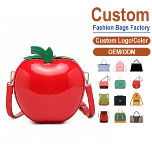 Bolso Bandolera Creativo con Forma de Manzana, Venta Directa de Fábrica para Amantes de la Moda Festiva - Product Image 1