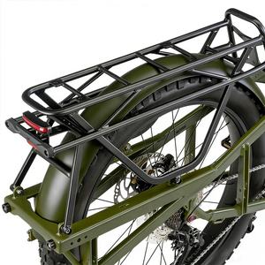 Vélo <span class=keywords><strong>cargo</strong></span> électrique familial, 27,5 pouces, pneus de 4 pouces, tige de selle de 34,9 mm, frein à disque hydraulique, vélo <span class=keywords><strong>cargo</strong></span> électrique - Product Image 4