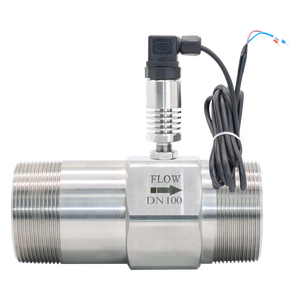 4-20MaRS485フランジ/クランプ/スレッドタービン流量計ミルクガソリンオイル温水流量計高温流量計 - Product Image 4