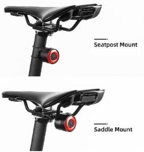 <span class=keywords><strong>ROCKBROS</strong></span>-Luz trasera para bicicleta de montaña o de carretera, luz trasera de noche para ciclismo, sensor de freno inteligente, luz de advertencia impermeable, accesorios para bicicleta - Product Image 4
