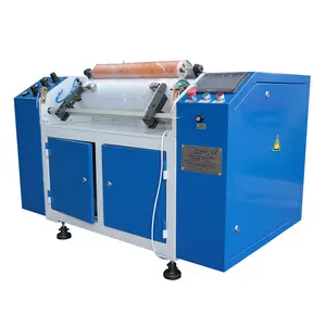 china supplier economical PE stretch film slitter and rewinder winder rewinder machine