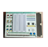 KIT DE EXPERIENCIAS DE CIRCUITOS BÁSICOS, CAJA DE PRUEBA DE TECNOLOGÍA ELECTRÓNICA ANALÓGICA Y DIGITAL, MODELO DE ENTRENAMIENTO EDUCATIVO PARA ESTUDIANTES ESCOLARES
