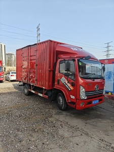 Camión de Carga Usado y Duradero Shac-man K3000 Weichai 4.2m 4x2 para <span class=keywords><strong>Alquiler</strong></span>, Entrega Exprés, con Aire Acondicionado, Volumen de Carga de 21 Cbm - Product Image 3