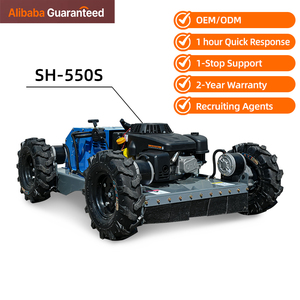 เครื่องตัดหญ้าแบบรีโมทคอนโทรล SH-550S เครื่องตัดหญ้าอัตโนมัติแบบหุ่นยนต์ Zero Turn รถตัดหญ้าแบบรีโมทคอนโทรลสำหรับตัดหญ้า - Product Image 1